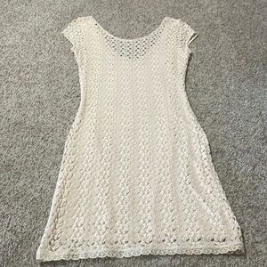 Precious off white reversible dress. Worn twice and in excellent condition.